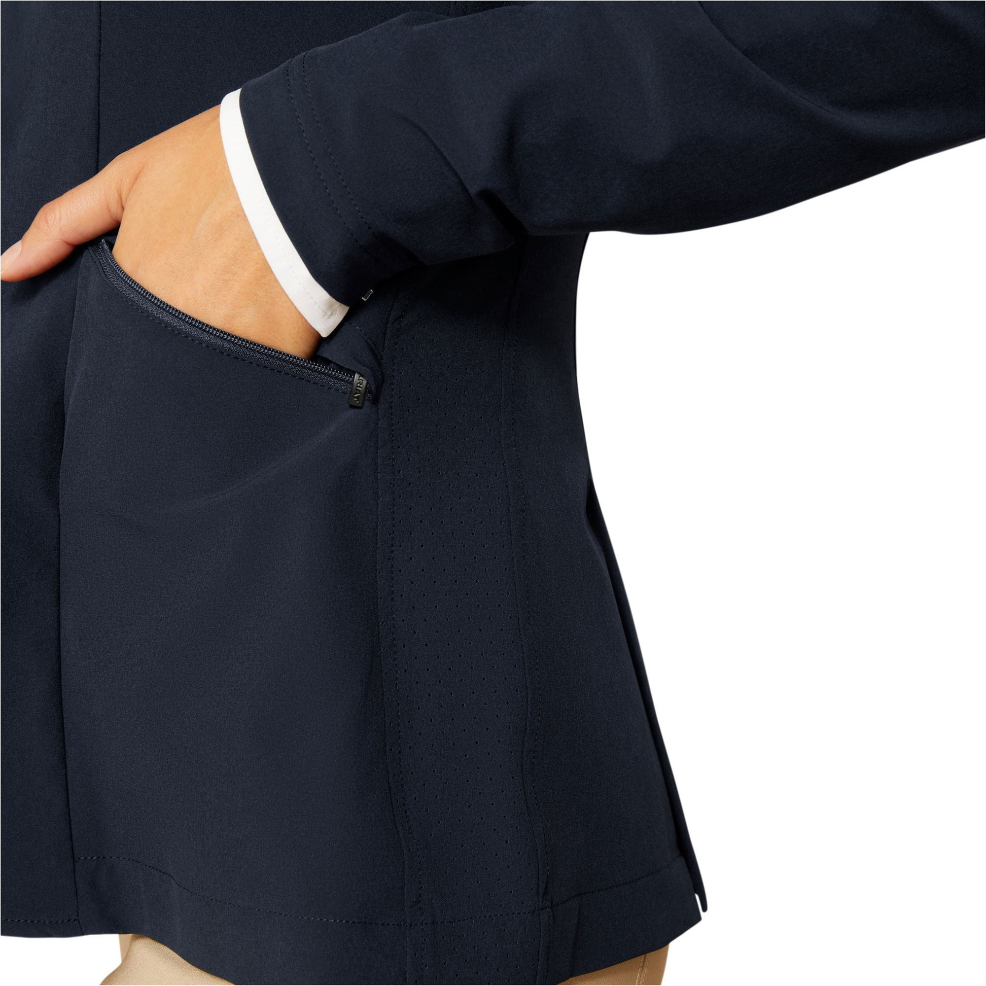 Ariat Womens Artico 2.0 Long Sleeve Show Coat 10048929 - Show Navy